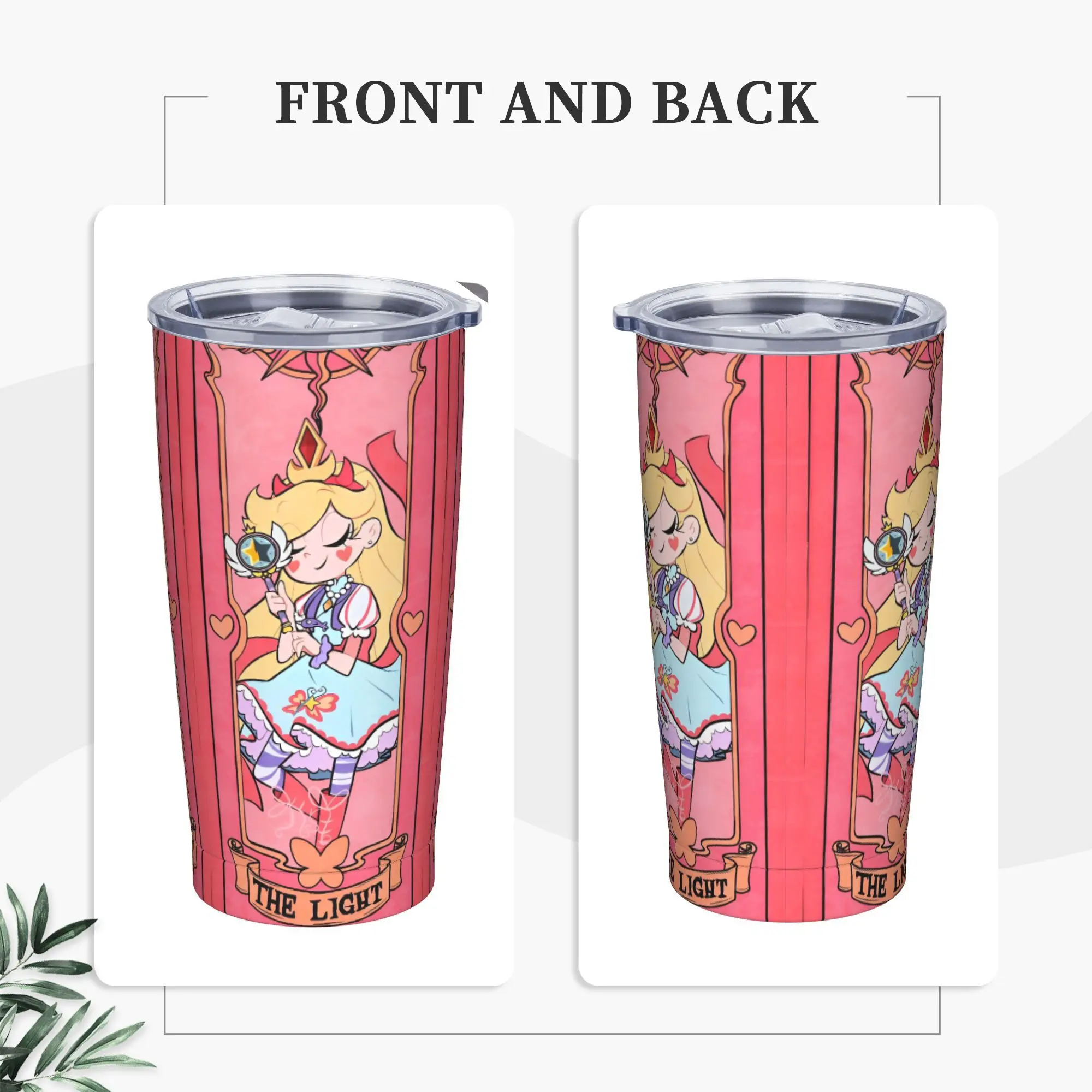 

Автомобильные кружки из нержавеющей стали «Звезда против зла» с соломинкой, дорожная бутылка для воды, портативная кофейная кружка большой емкости