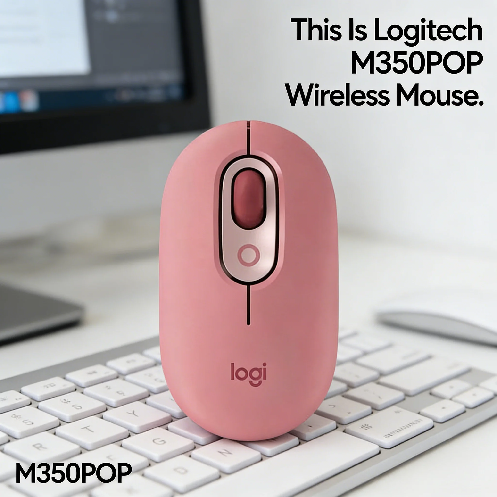 

Logitech M305POP All-Scene Wireless Mouse 3 Devices for Family Use