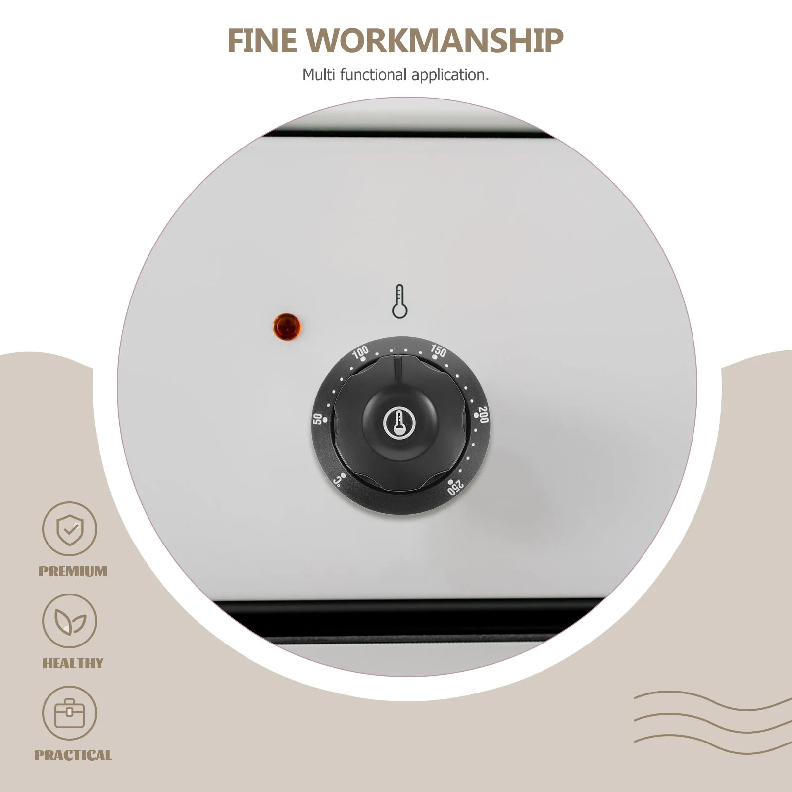 

Thermostat Oven Temperature Dial Sturdy Adjustable Electric Ovens Fryers Water Heaters Microwave Accessories Thermal
