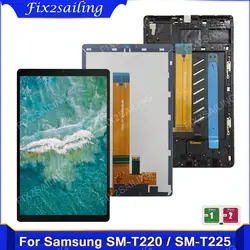 AAA+ 8.7'' For Samsung Tab A7 Lite 2021 SM-T220 SM-T225 T220 T225 LCD Display With Frame Touch Screen Digitizer Assembly