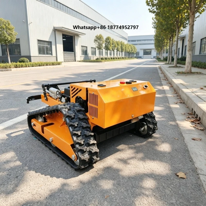 XT 1000 Industrial Grade 9HP Remote Control Snow Blower Tracked Crawler Snow Removal Machine Long Range Wireless Four Stroke