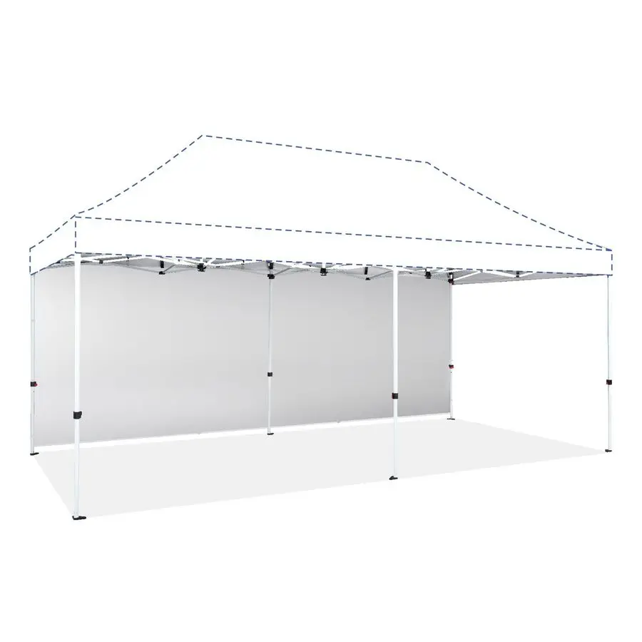 

Боковая стенка SunWall с серебряным покрытием для палатки-шатра 10x20, 1 шт., белая