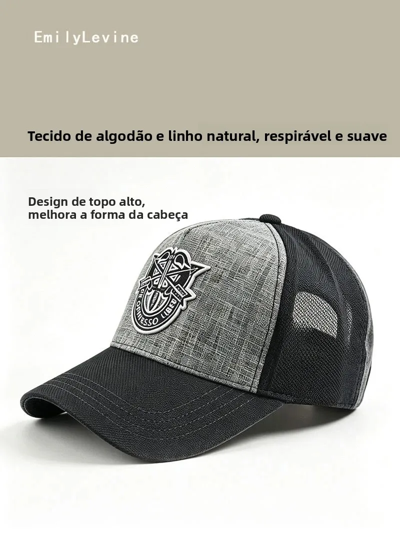 gorra-de-beisbol-de-lino-emily-levine-para-hombre-con-costuras-en-contraste-estilo-pico-de-pato-que-estiliza-el-rostro-de