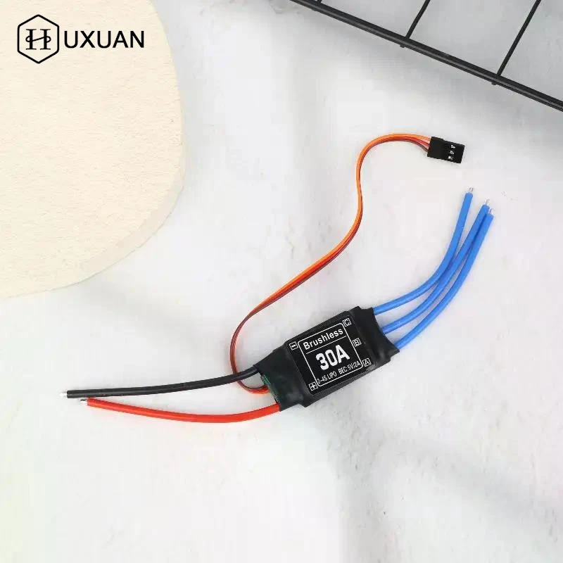 

30A Brushless Electronic Speed Controller With 5V 3A UBEC XT60 ESC Brushless Motor For RC FPV Helicopter Mini Quadcopter Drone