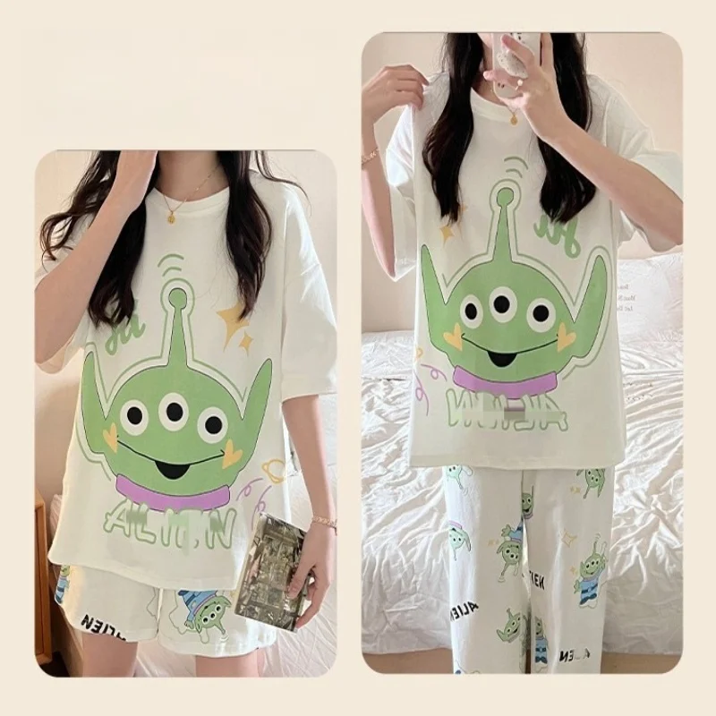 Рисунок 3 - Летний женский пижамный комплект с круглым вырезом