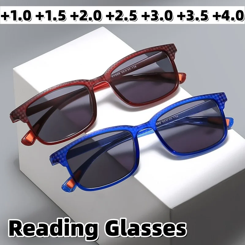 

New Sun Reading Glasses Ultra-Lightweight High Definition Anti-Blue Light Presbyopia Eyewear Outdoor UV Protection Sunglasses
