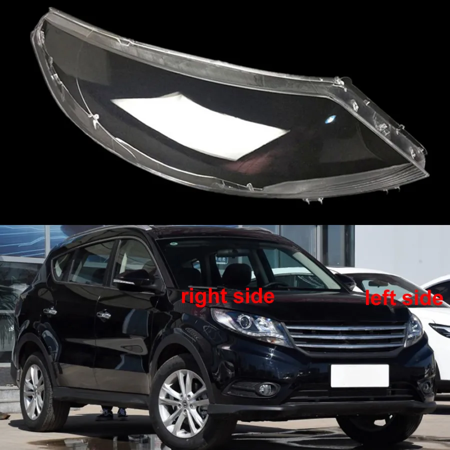 

For Dongfeng Sokon Fengon 580 2016-2018 Headlamp Housing Transparent Mask Cover Headlight Shell Plexiglass Replace Original Lens