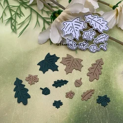 New Autumn Leaf decoration Metal Cutting Dies for DIY Scrapbooking Album Paper Cards Decorative Crafts Embossing Die Cuts