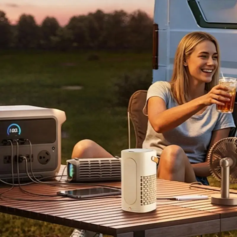 Quick Freeze Portable Ice Maker For Road Trips And Home Parties Low Noise Small Countertop Ice Machine Easy to Use