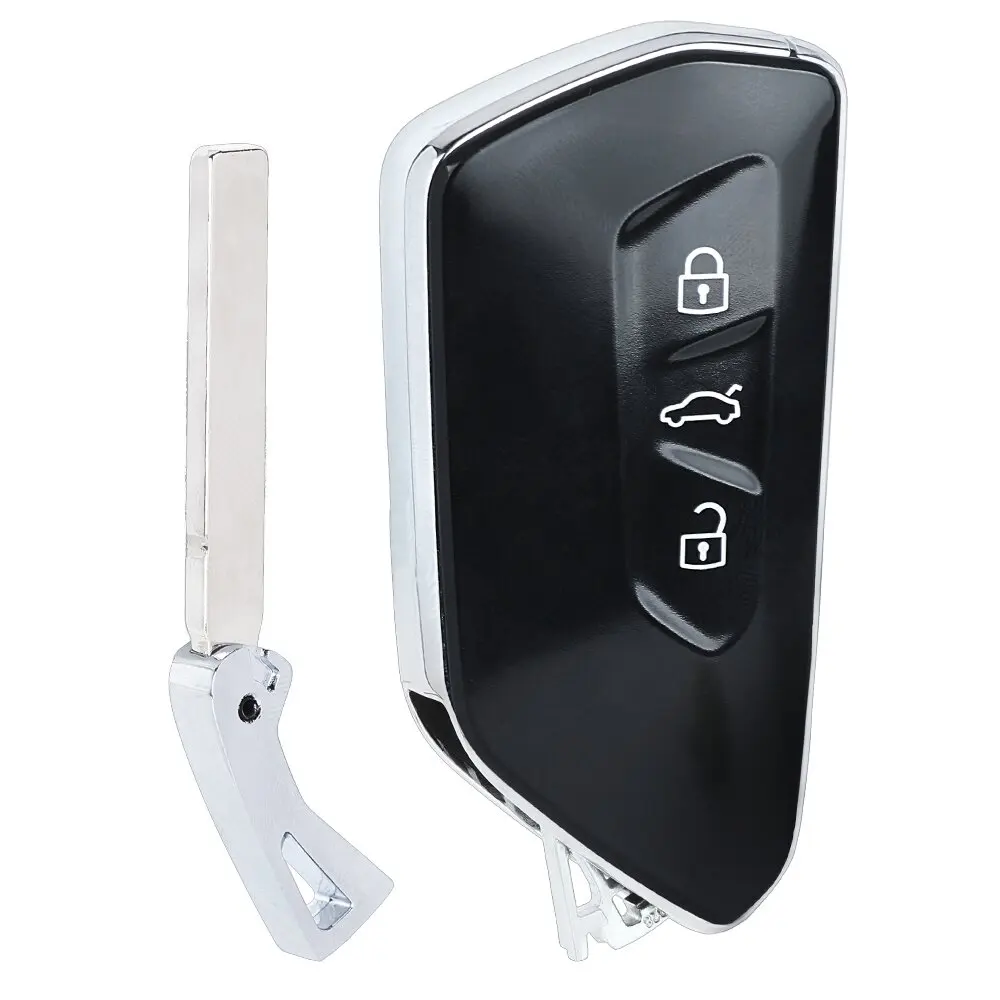 

Сменный корпус смарт-ключа KEYECU с 3 кнопками для Volkswagen MQB Golf 8 ID3 ID4 ID6 для KD HZ25 ZA25 ZB25