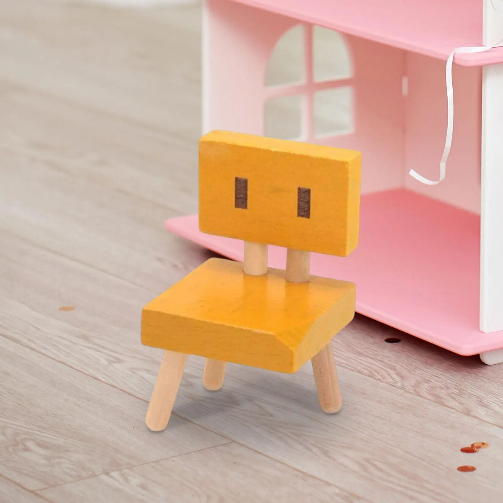 

Mini Small Chair Ornament Desktop Mini Chair for Desk Living