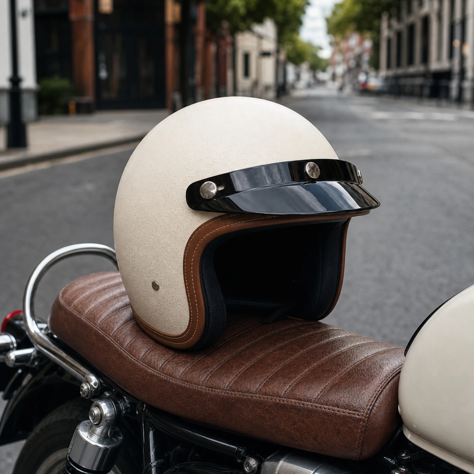 Motorcycle Helmet Visor Sun-Shading 3-Snap Helmet Visor Visor Replacement Sleek Scratch Resistant for Motorcyclists