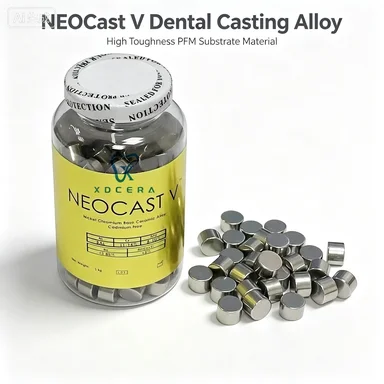 NEO Titanium Alloy, Dental Casting Alloy for Restoration, 1kg Pack, High Toughness PFM Substrate Material