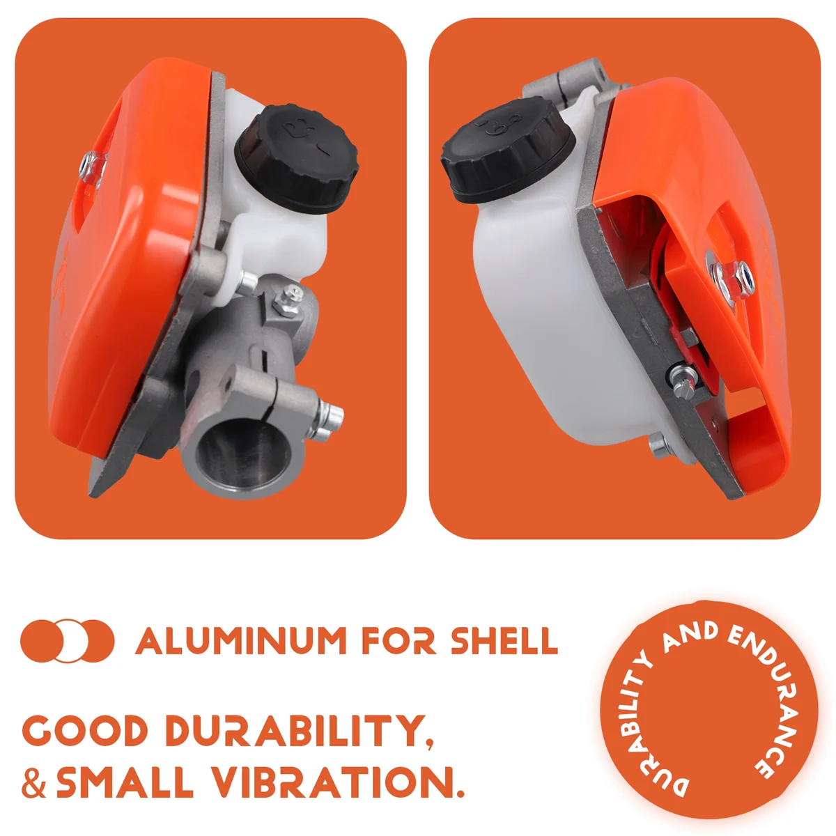 BAAQ Practical Tree Chainsaw for Head 26mm Spline Pole Saw Tree Cutter Chainsaw Gear for 26 Tubes 9 Teeth