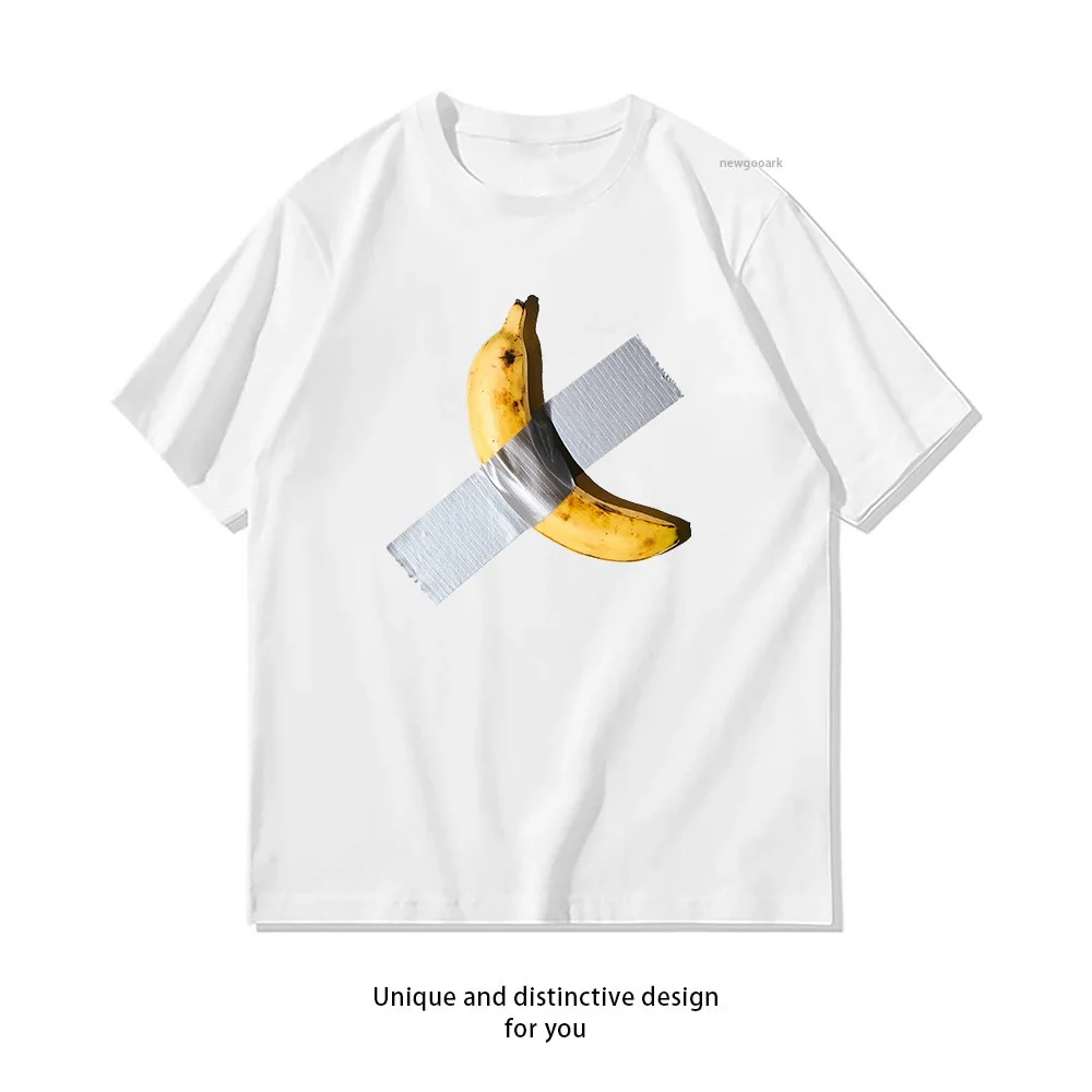Beste Qualität, Banana Duct Tape T-Shirt für Damen und Herren, lässige Baumwoll-Grafik-T-Shirts für Erwachsene, Streetwear, Camisetas, Tops, T-Shirts, Kleidung