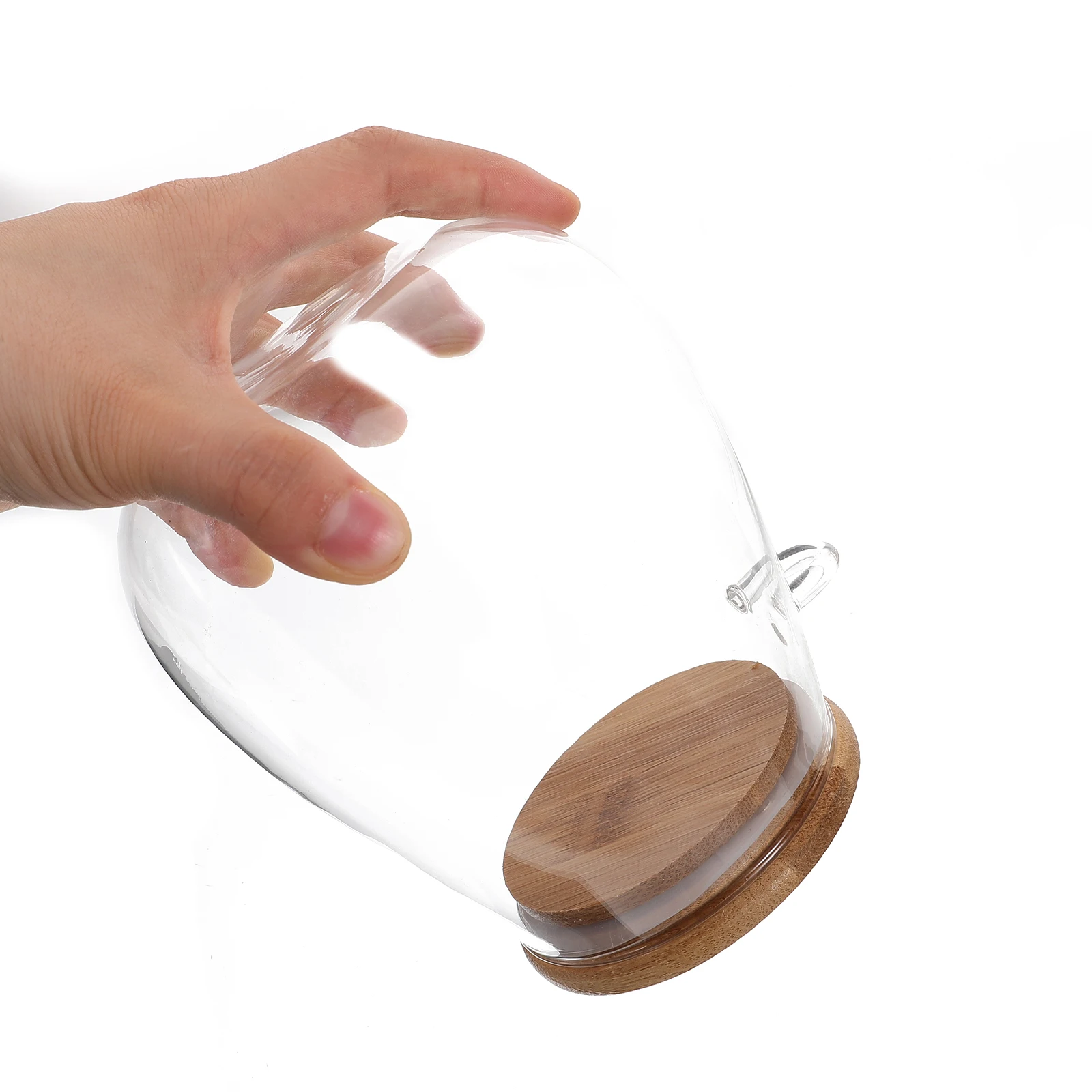 

Glass Tea Jar Storage Containers Lids Kitchen Canisters Delicate Multi function Household Food Sealed Transparent