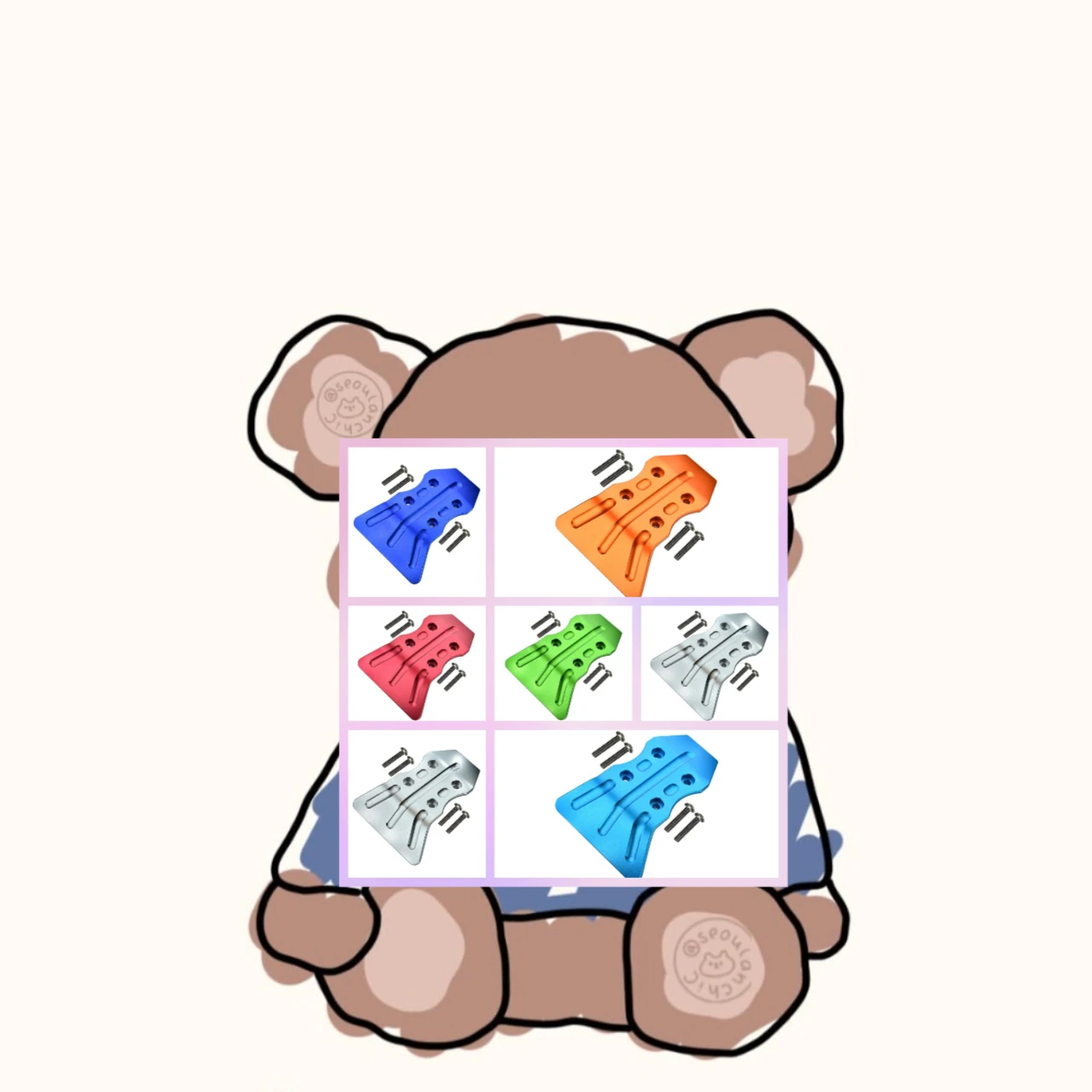 

Алюминиевый передний бампер GPM для TAMIYA DT-03