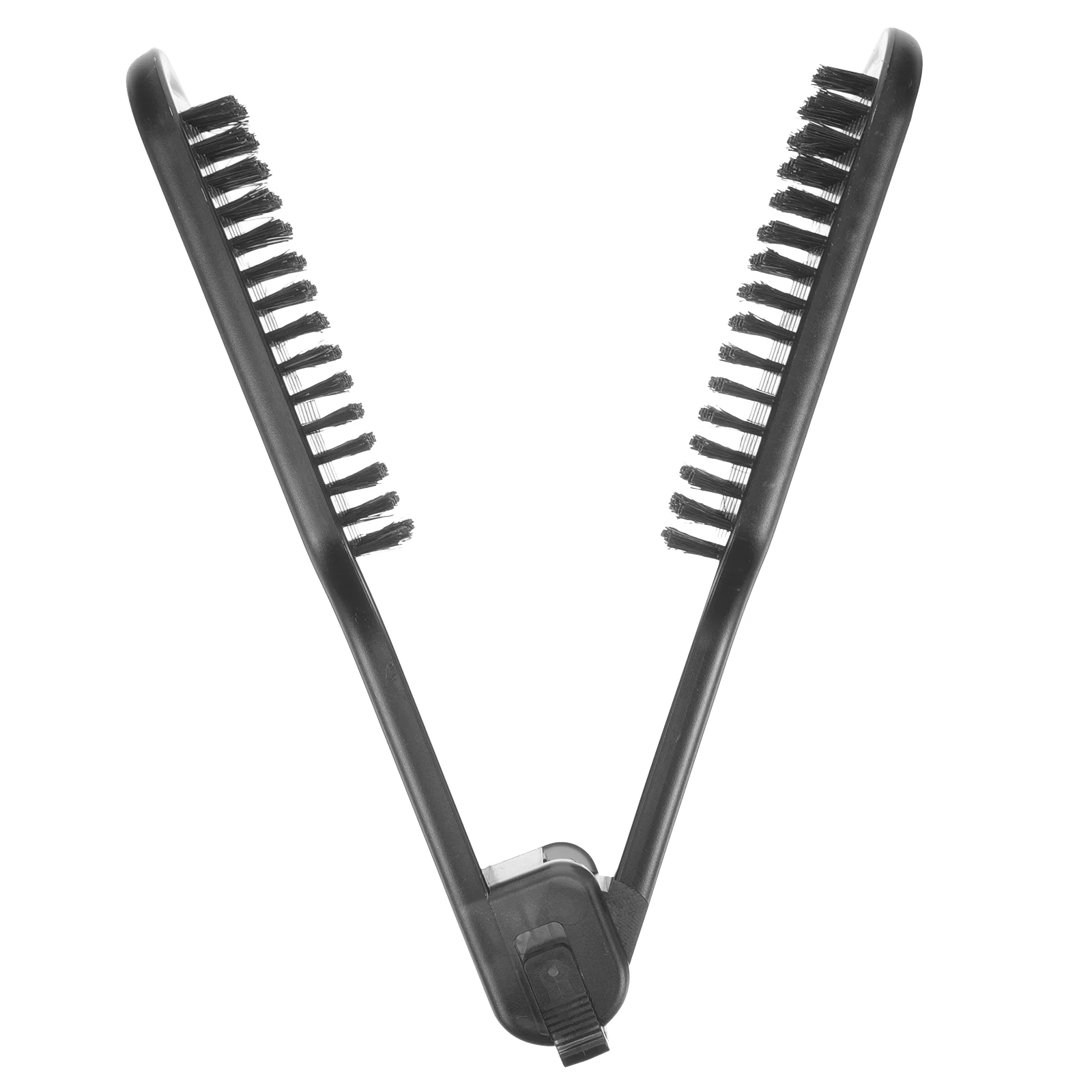 Anti-static Hair Brush Straightening Comb Razor Portable Bristle Versatile Straightener Clamp for Plastic Salon