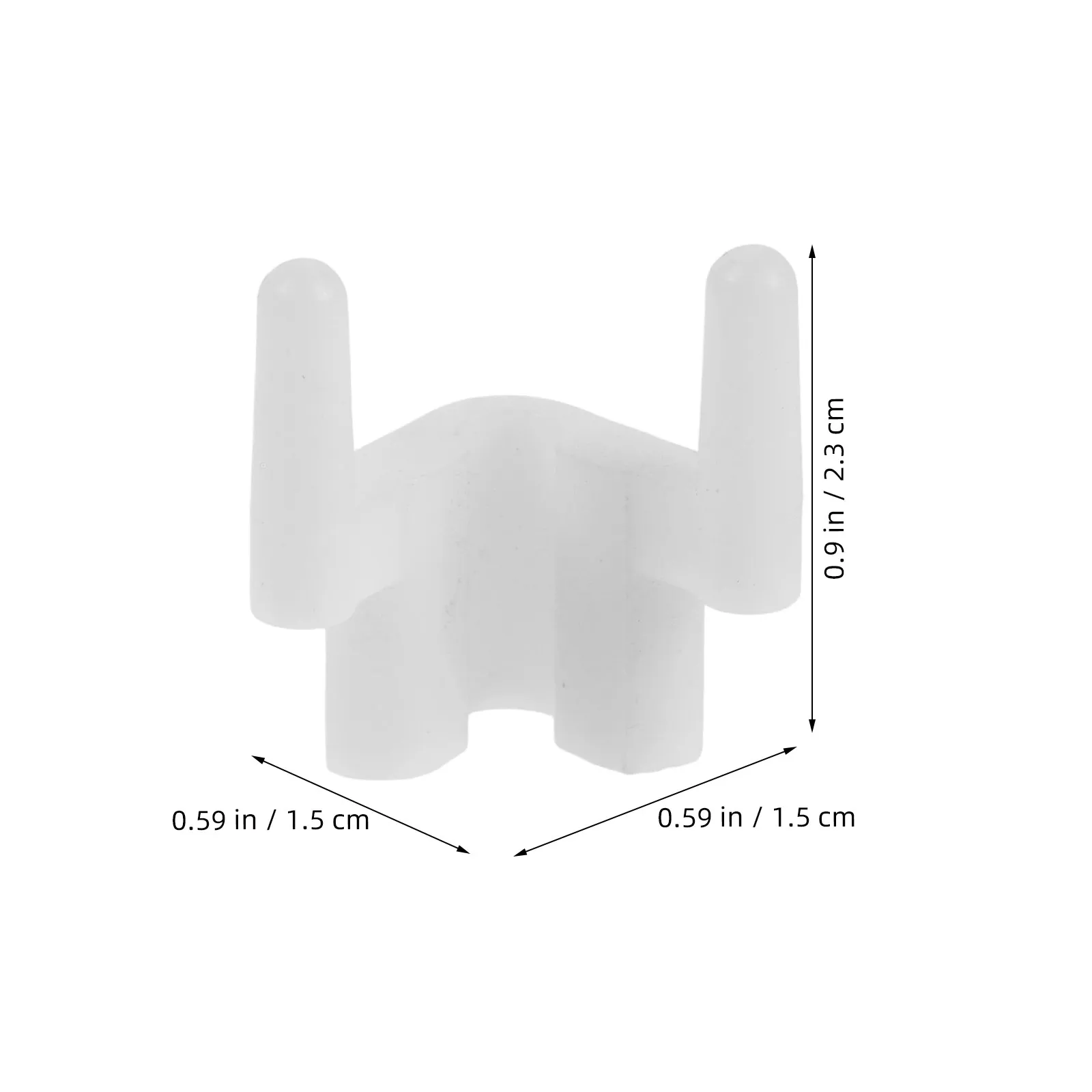 12Pcs Universal Locking Shelf Clips Strong White Plastic Pegs for Cabinet Bookcase Closet Organizer Shelf Support Hardware