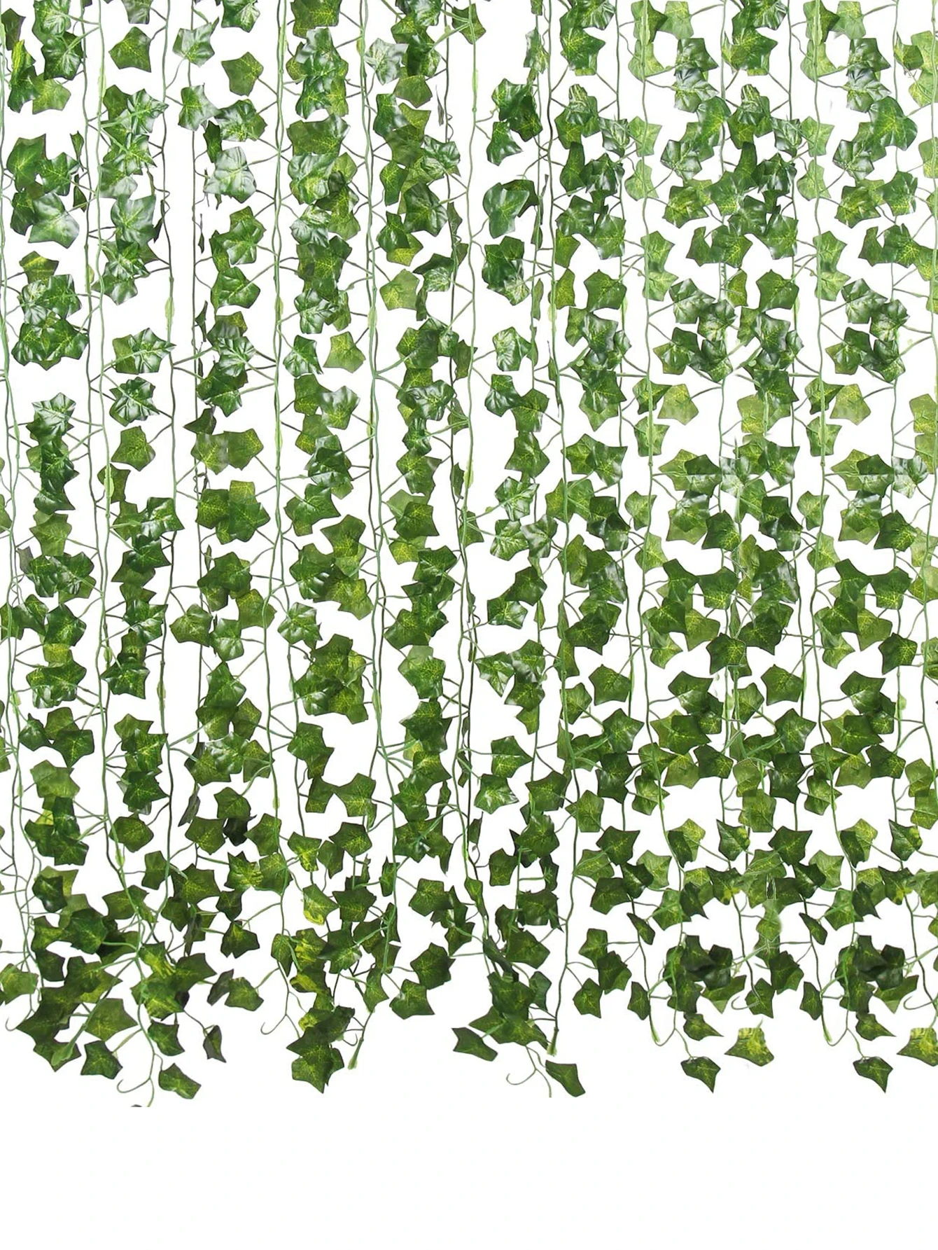Artificial Plants 2 Meters Leaf Vine Green Dill Leaves Home Decoration Stage Props Wedding Bridal Accessories Hanging DIY arch