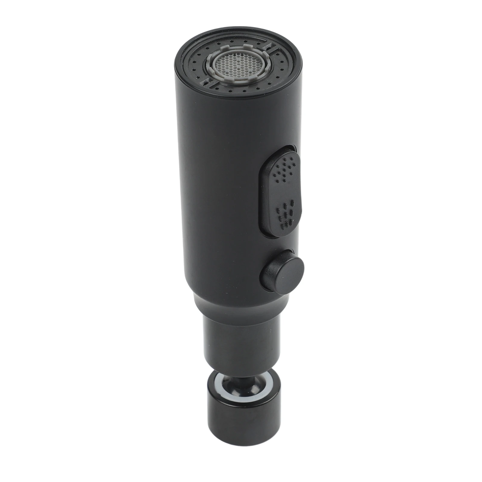 Black Adjustable Spray Head for versatile Kitchen Tap Accessory Compatible With Standard for taps Made From ABS Material