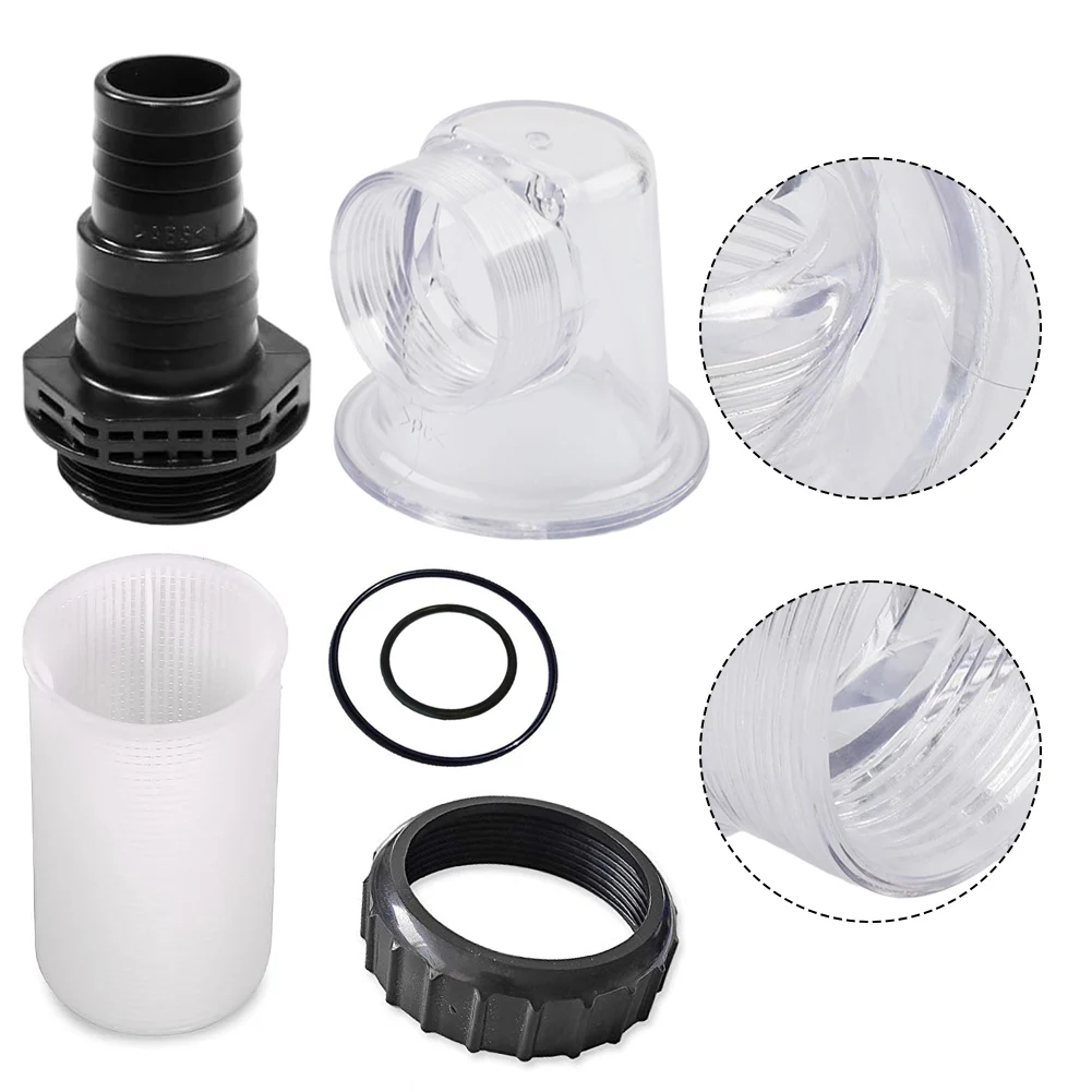 

Transparent Pre Filter Lid Assembly Compatible with For SPS25 For SPS50 For SPS75 For SPS100 Circulation Pumps