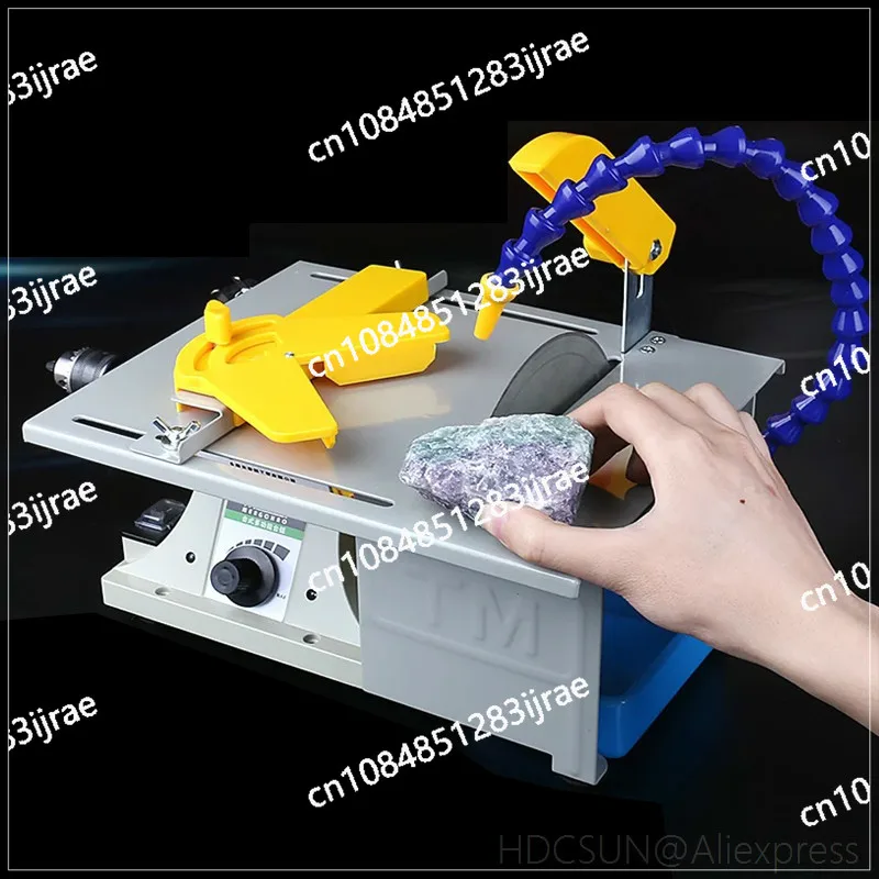 

Mini 850W Multifunction Table Saw Stone Polisher Jade Engraving Machine Grinding Machine Table Saws Cutting Machine for Free