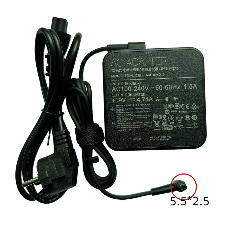 19v-474a-90w-adp-90yd-b-acアダプター-fh5900v-k40ab-k41v-x450v-k555z-x450j-x550v-vivopc-vm62n-x750ja-pg279q用