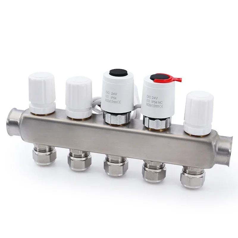 1/5/10 Pieces 24V Normally Closed NC /  Open NO  M30*1.5mm Electric Thermal Actuator for Underfloor Heating TRV Radiato