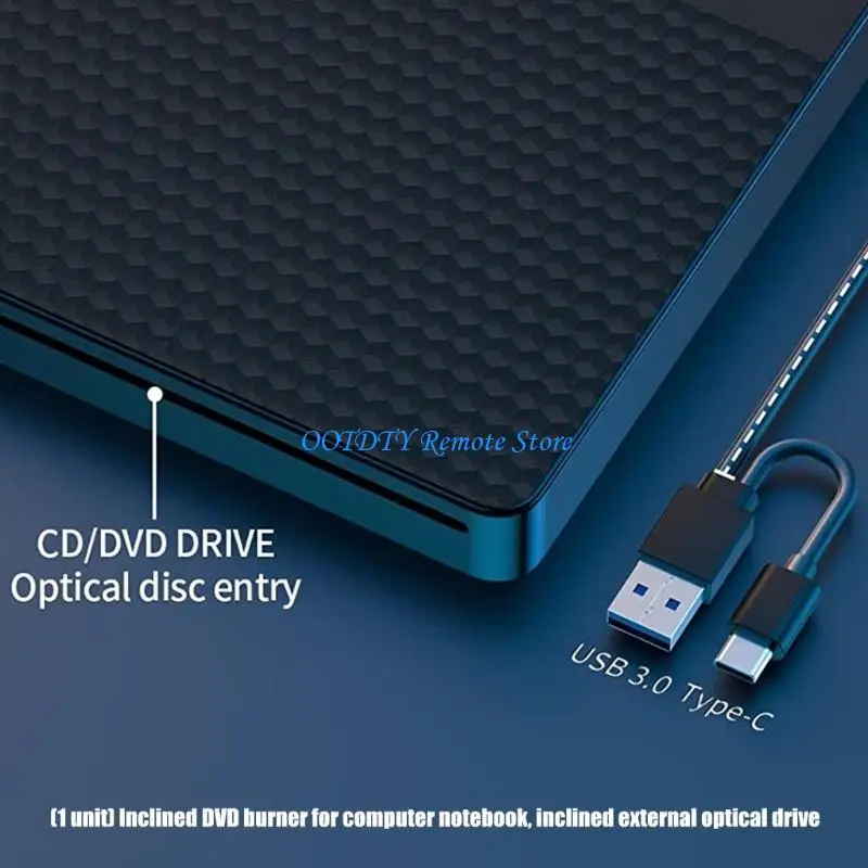 

Внешние устройства записи DVD-дисков Слот для привода Технология загрузки Plug and Play через USB3.0 Type C для домашнего офиса