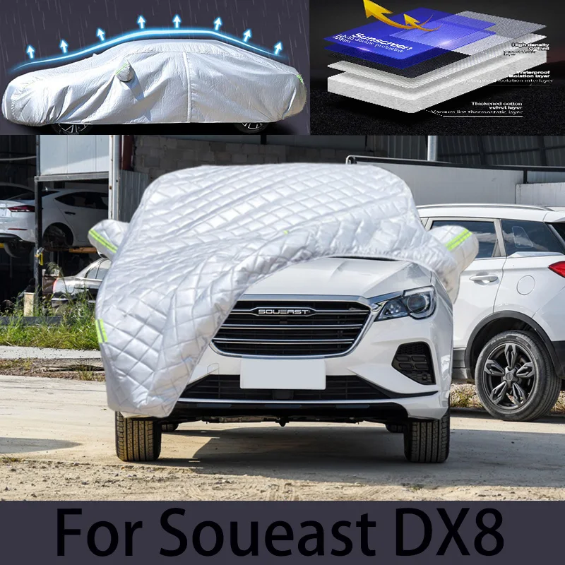 

For SOUEAST DX8 Hail prevention cover auto rain protection, scratch protection, paint peeling protection, car clothing