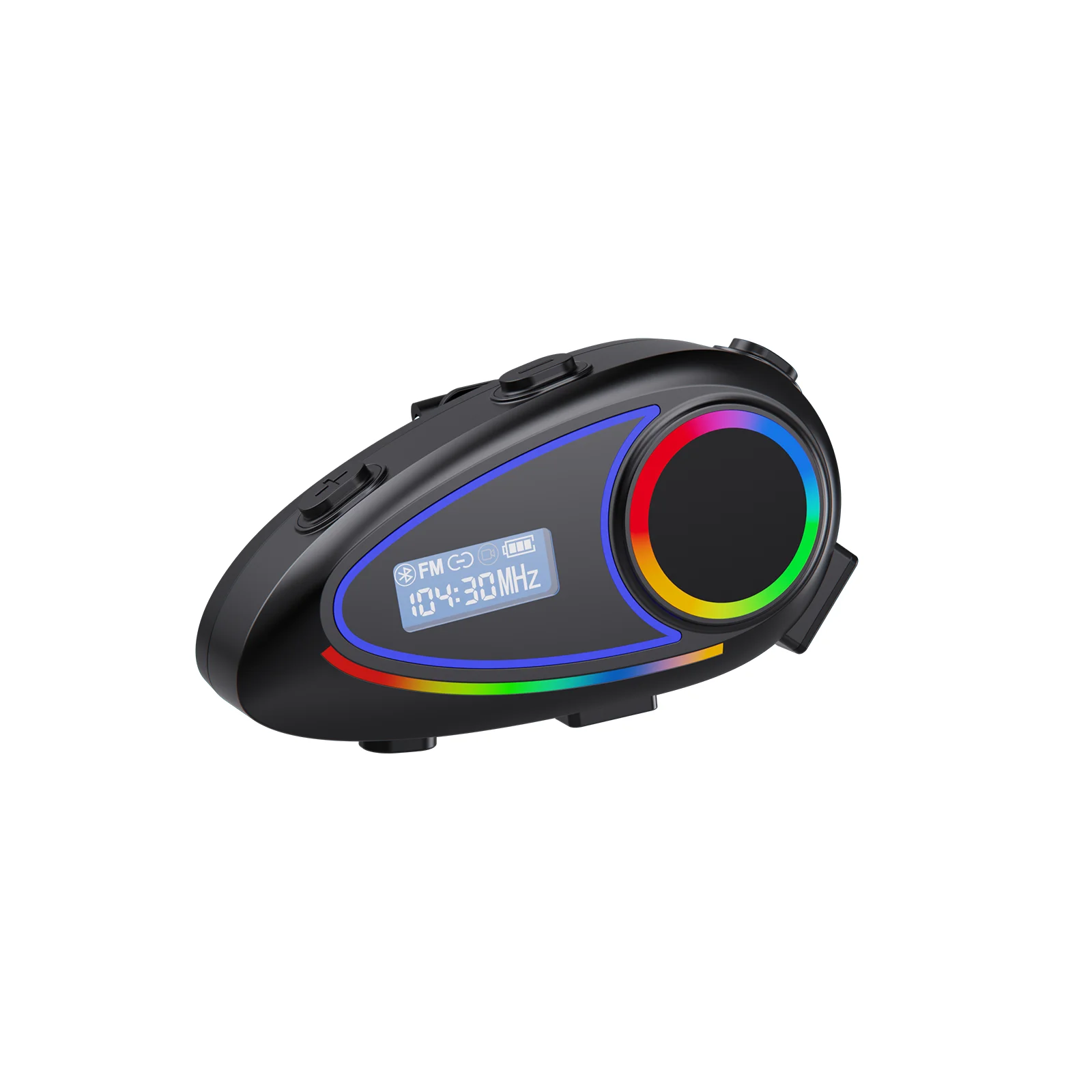Smart motorcycle helmet headset with Bluetooth 6.0 support, unlimited-user walkie-talkie, unlimited-user music sharing, and more