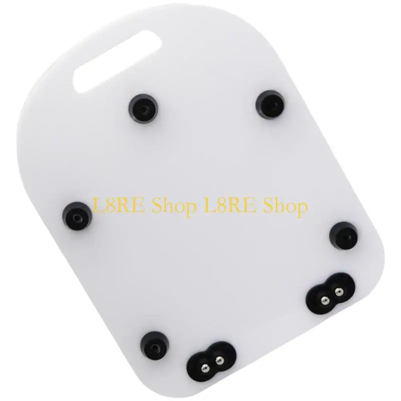 L8RE Wooden Glider Board for Stand Mixer and TM5 TM 6 Processor Sliding Placement Tray Kitchen Accessory Nonslip Pad