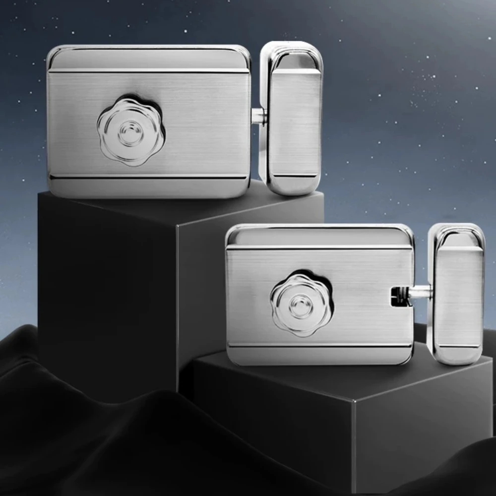 KOB Baked Iron Enamel Intelligent Spiritual Lock Silent Lock Anti Theft Access Control Silent Electronic Control Lock