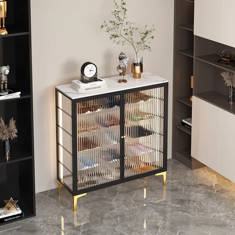 Curio Women Men Shoe Cabinet Racks Organizer Room Modern Shoe Cabinet Mobile Luxury Quality Fashion Zapatero Unique Furniture