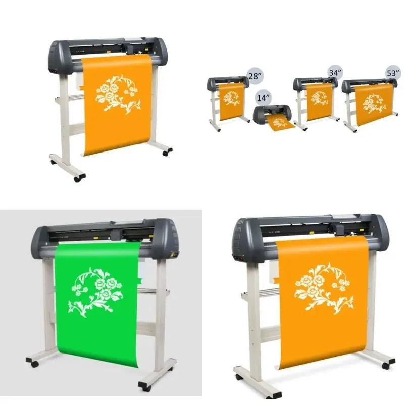 UV Flatbed Vinyl Printer Cutter Plotter for Graphic Printing and Cutting