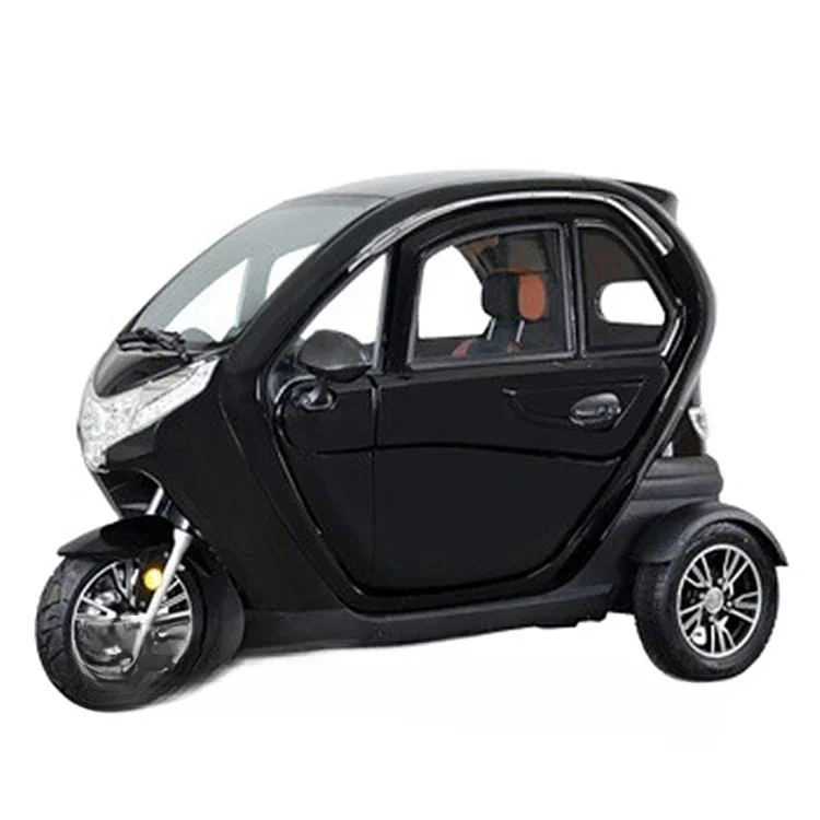 2500W Adult Tricycle 3 Wheel Electric Car Fully Enclosed High Speed Transport Vehicle Old People Mobility Scooter