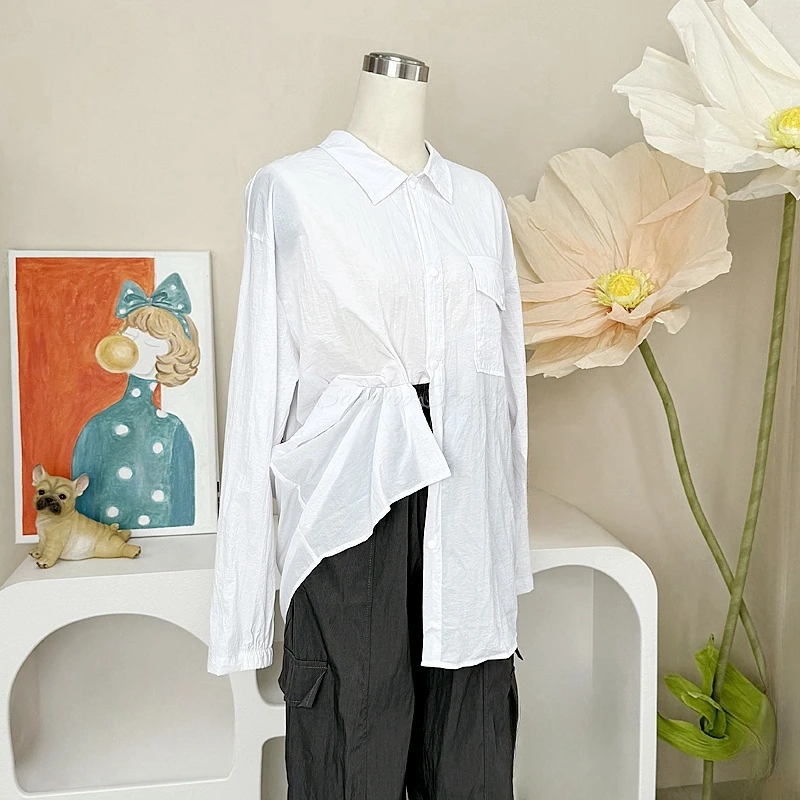 Men's And Women's Hair Salon Smock Client Gown Lightweight Quick-dry Loose Pocket Long Sleeve Haircut Apron Beauty SPA Gown