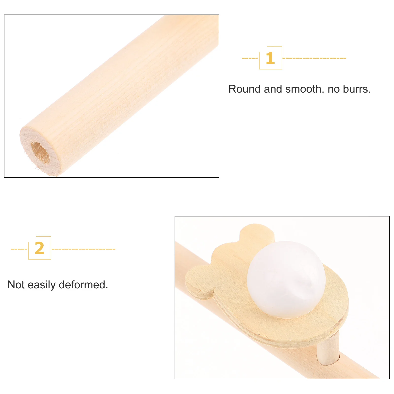 

5Pcs Wooden Floating Blow Ball Kids Coordination Game Balance Exercise Fun Party Activity Floating Blow Ball Blowing Toy