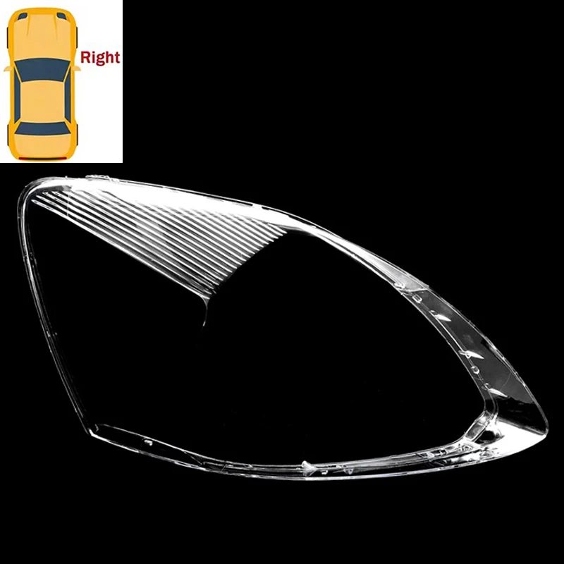 Car Front Headlamp Cover For Hyundai Matrix 2005-2010 Headlight Lens Shell Plexiglass Replace Original Lampshade Auto Light Case
