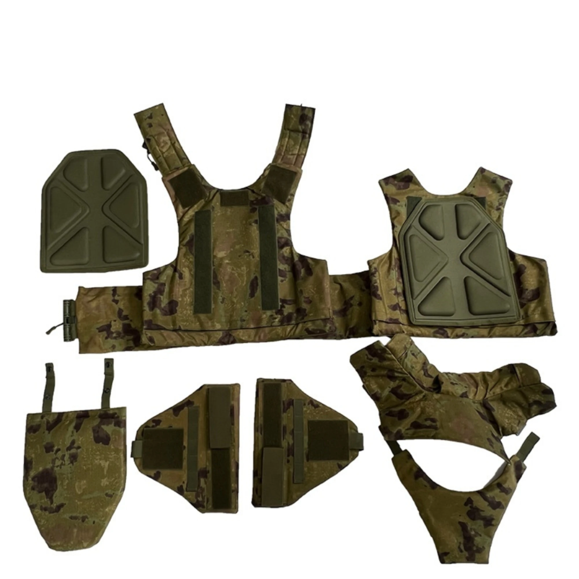 Fully Protected Heavy Tactical Body Armor 6b45 Functional Quick Removal Green Debris Body Armor Skin