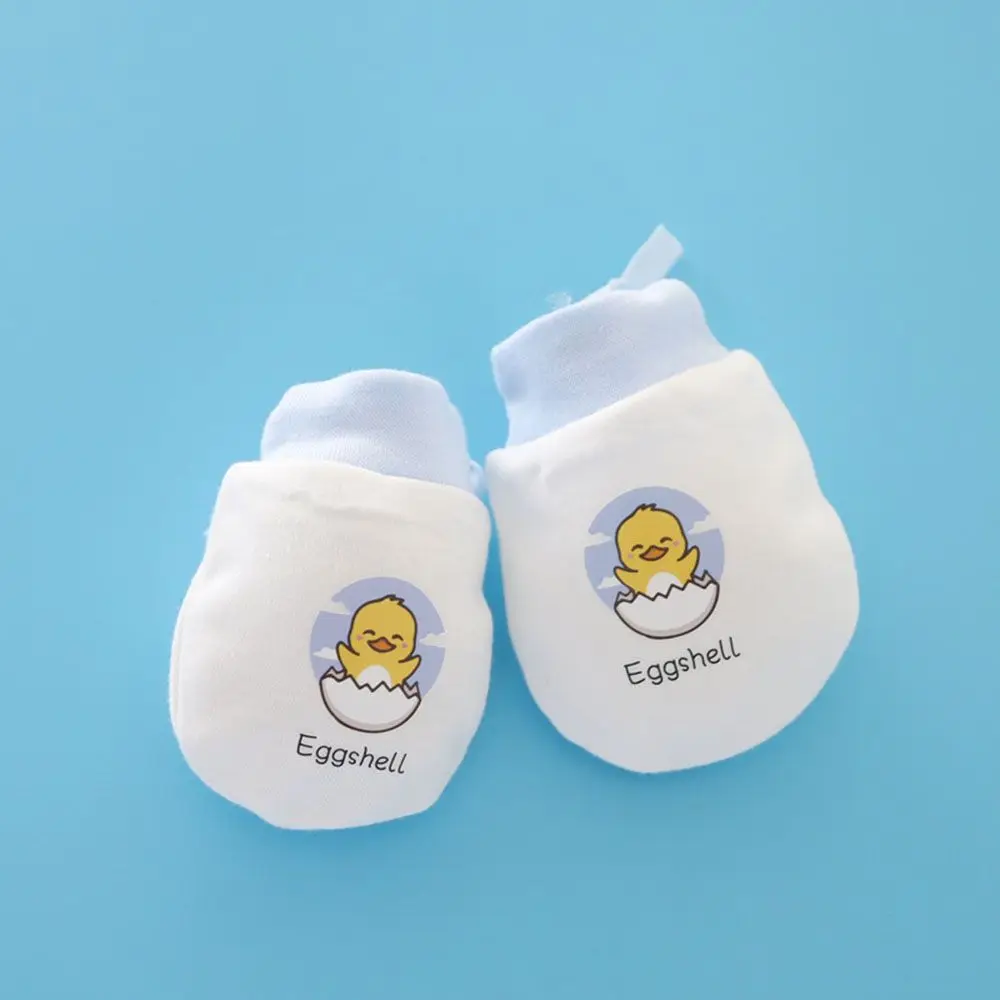 Winter Product Infant  Pure Cotton Gloves Anti Scratch Drawstring Mittens