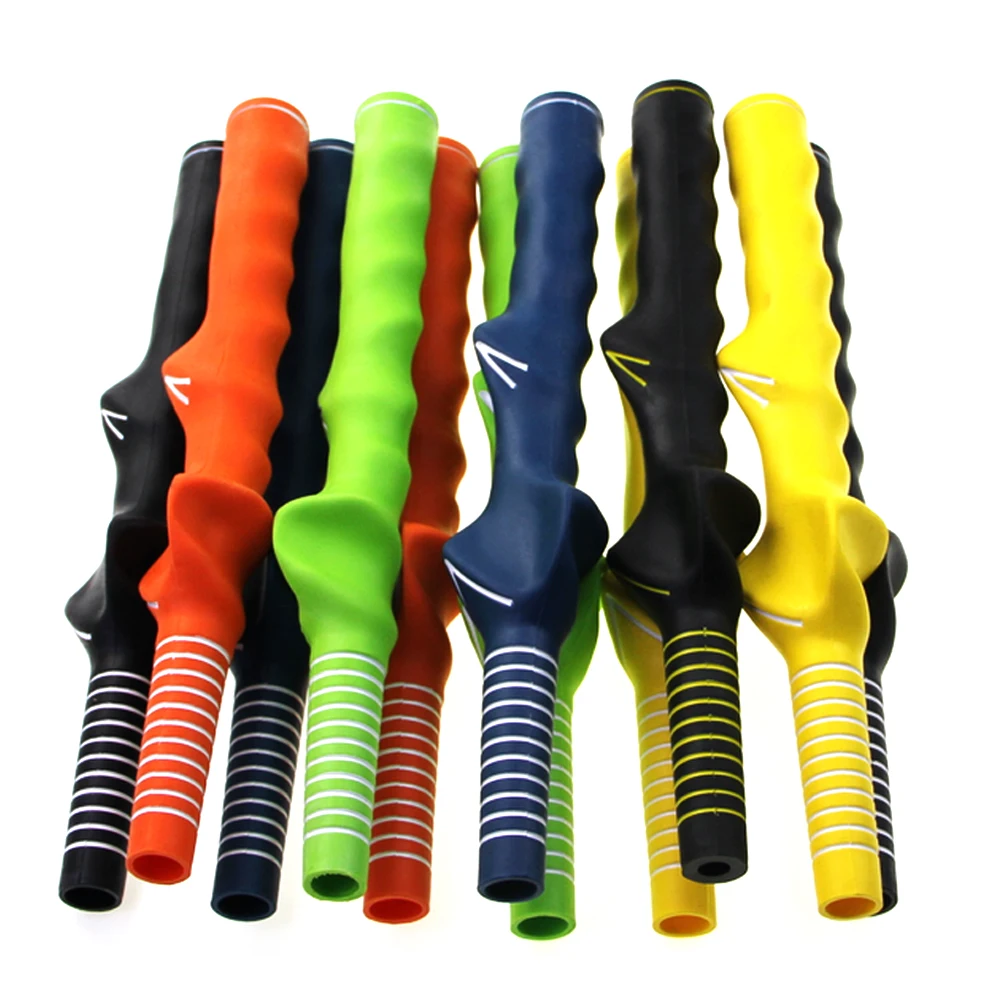 1Pcs Golf Club Grip  Swing Grip Trainer Teaching Practice Aid Training Grip Golf Hand Position Training Tool for Man Woman Kids