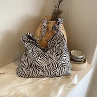 Leopard Zebra Print High Capacity Shoulder Bags 2024 Hot Sale Personality Casual Women's Crossbody Bags Bolsas Femininas