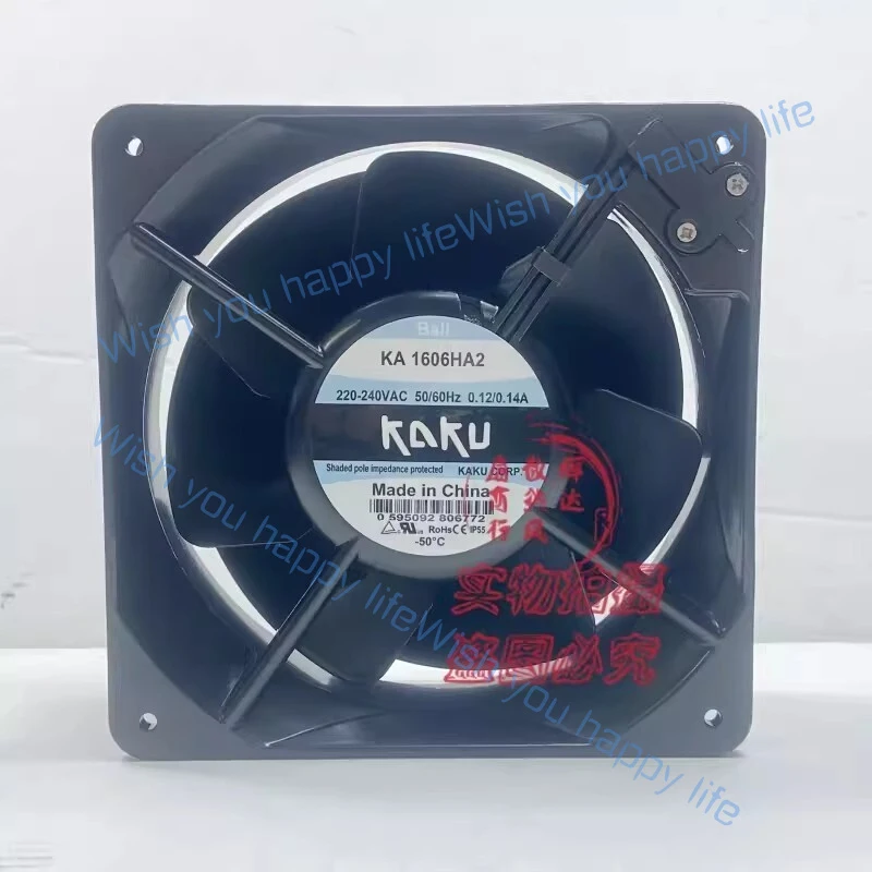 L... for KAKU KA1606HA2 220-240VAC 0.12/0.14A Axial Cooling Fan