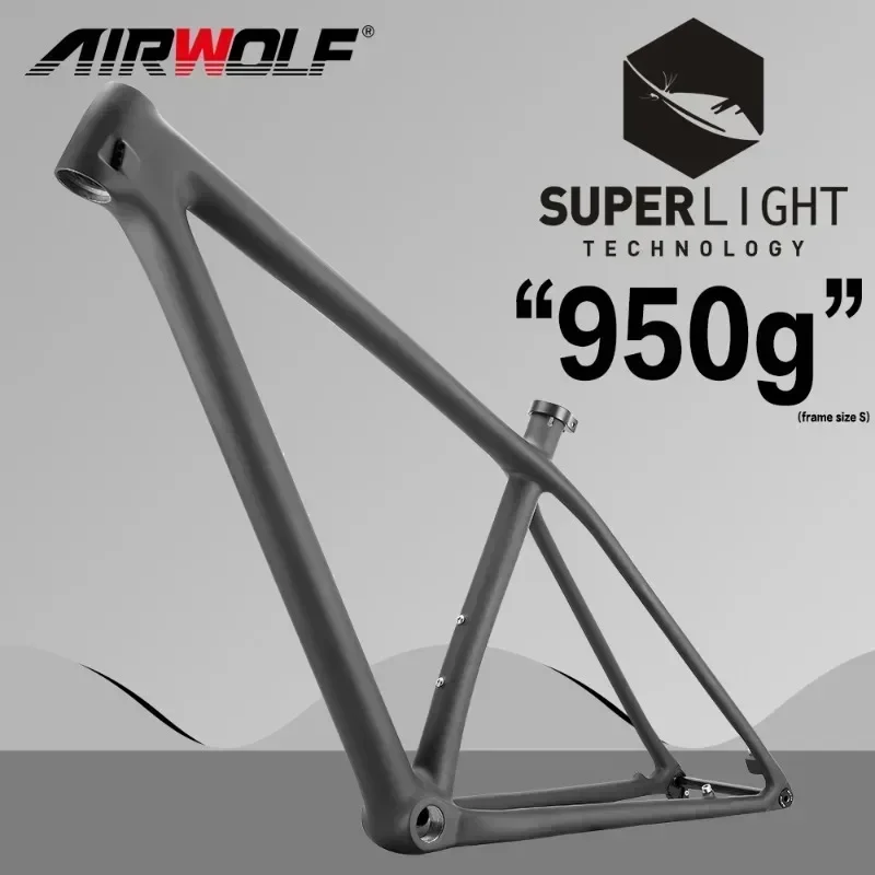 

Airwolf T1100 Carbon Bike Frame Fits 29" Wheels MTB Bicycle Framework Ultra Light 148*12 Disc Brake Bicycle Hot Sale