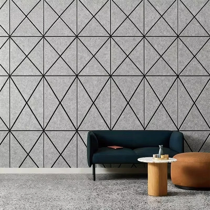 

Высококачественная акустическая панель, современный дизайн, внутренняя декоративная настенная панель, акустическая панель, резьба по полиэстеру