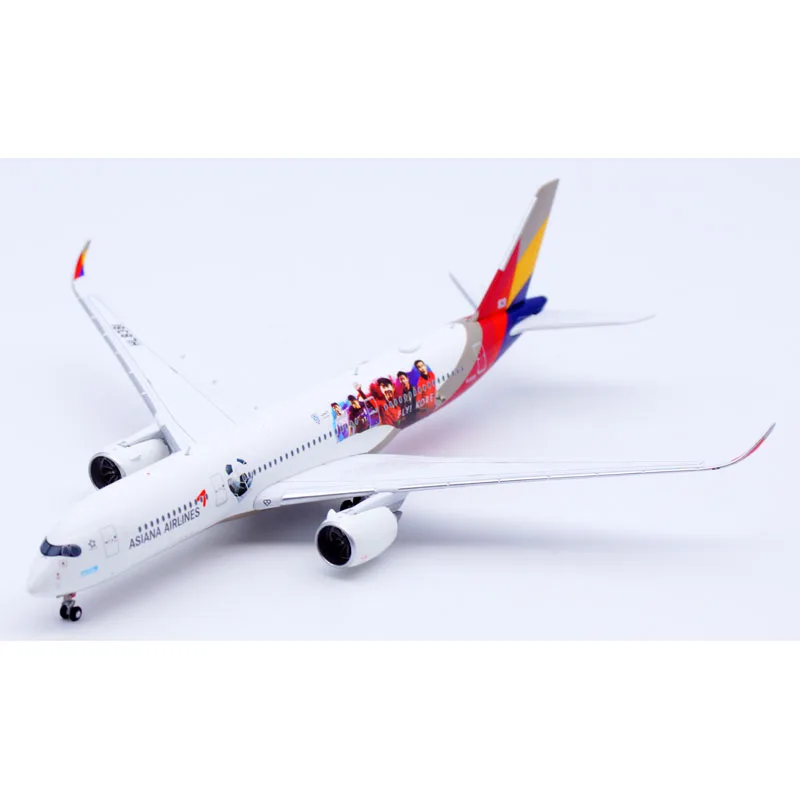 SA4016 Alloy Collectible Plane Gift JC Wings 1:400 Asiana Airlines StarAlliance Airbus A350-900XWB Diecast Aircraft Model HL8381