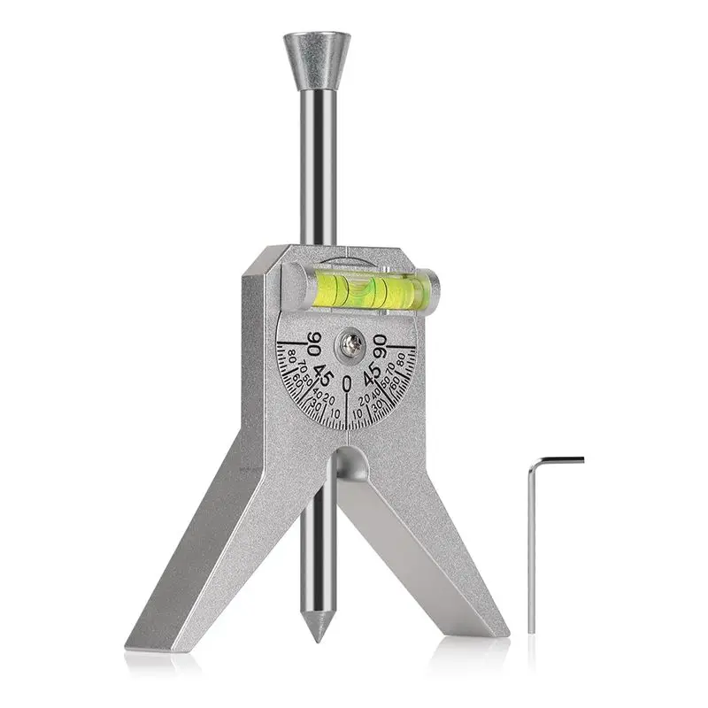 ABMO Pipe Center Finder With Centering Head For Measure Pipe Diameter Over 0.5Inch And Up Pipe Center Punch Level Easy To Use