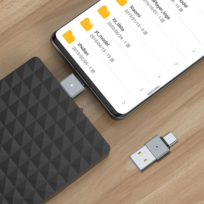

B95C Portable USB3.0 Type C Adapter для легкой передачи данных и зарядных преобразователей